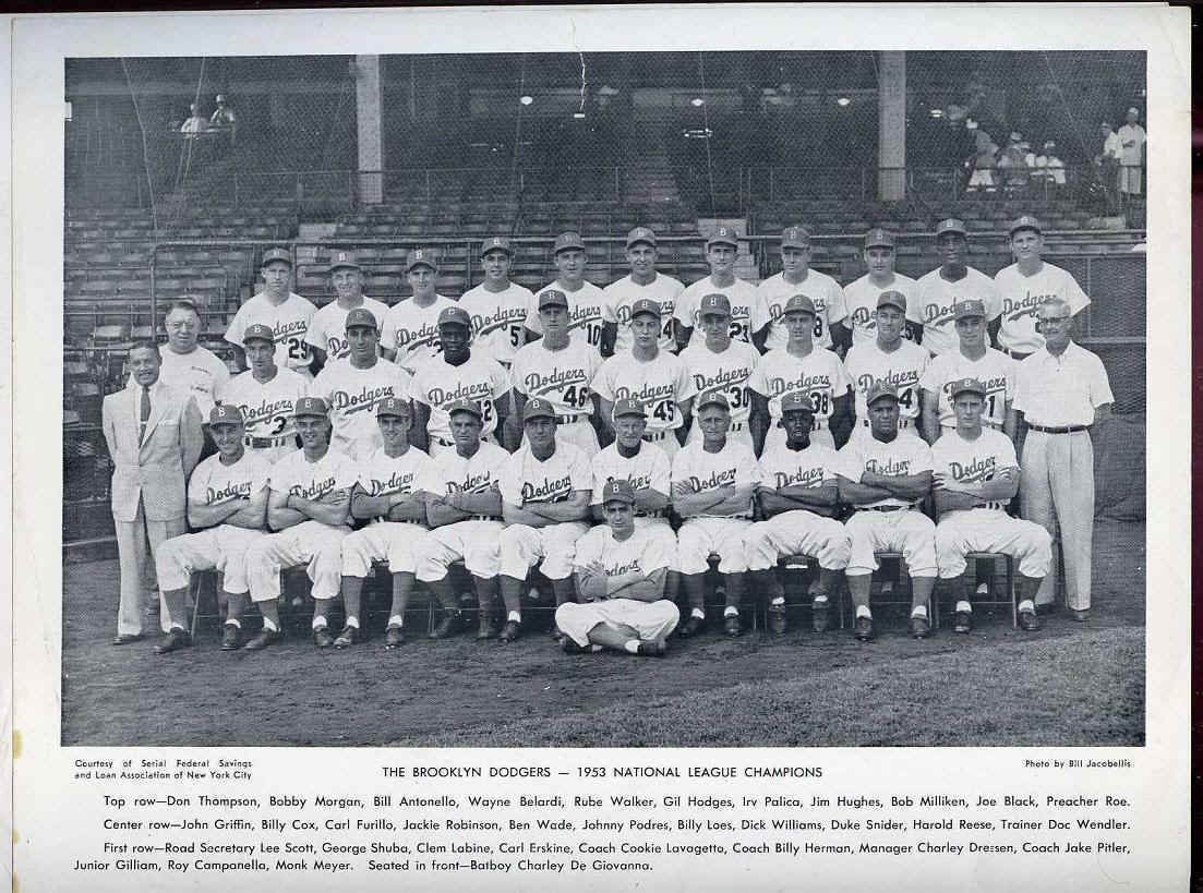 Queens Theatre - The 1955 Brooklyn Dodgers roster included